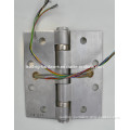 Stainless Steel Electric Through Wire Door Hinge